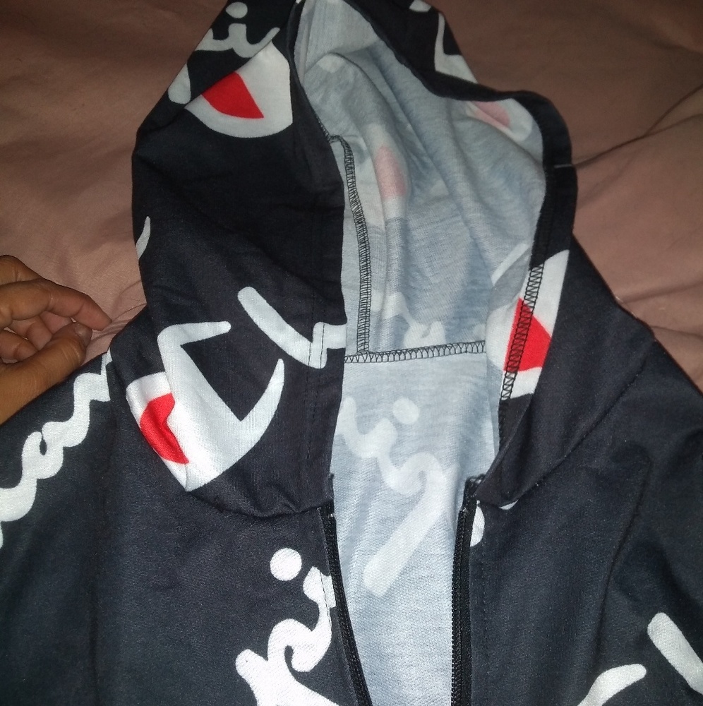 Thin champion hoodie